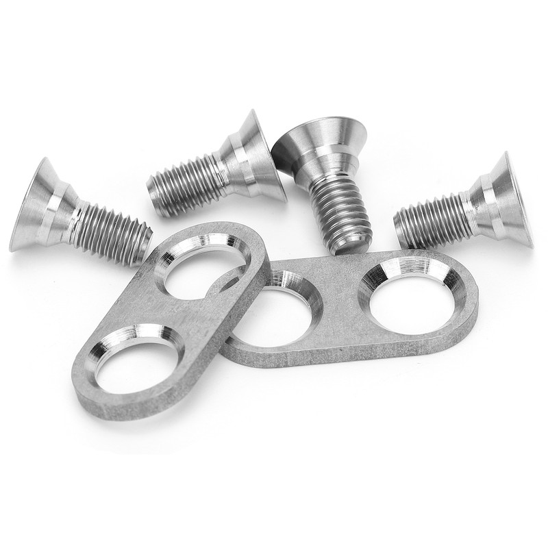 Mountain Bike Pedal Cleats Mounting Screws and Washers Titanium Alloy