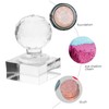 FOMIYES Quick Accurate Eyeshadow Pressing Tool Translucent Palette Stamper for