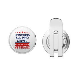 BKR Graphics Uncle Sam Football 4th of July American Flag USA Golf Hat Clip with Magnetic Ball Marker