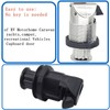 2Pcs Push Button Latch, Push to Close Latches for Perpendicular