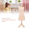 Dollhouse Wooden Mannequin 1:12 Lightweight Mini Clothes Display Holder Model