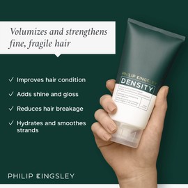 PHILIP KINGSLEY Density Thickening Conditioner for Thinning Hair and Hair Loss, Fine, Fragile Thin Hair Thickener, Volumizer, Strengthener, Helps Volumize and Strengthen, 16.9oz