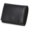 Retry Trifold Men's Mini Wallet, Slim, Genuine Leather, Compact, Large