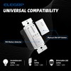 ELEGRP Single Pole Occupancy Motion Sensor Light Switch, PIR Infrared