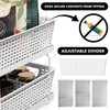 Simple Houseware 2 Tier Bathroom Organizer Tray Pull-Out Sliding Drawer,