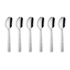 Amefa Felicity Coffee Spoons Set of 6, High-Quality Small Spoons,