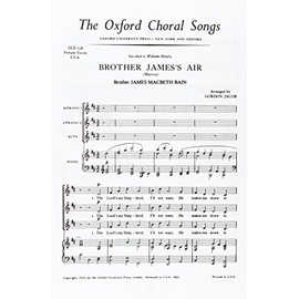 Brother James's Air: Vocal score