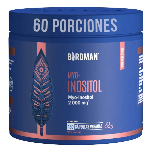 Birdman Myo - Inositol 2000 mg Sin Aditivos 60 Porciones