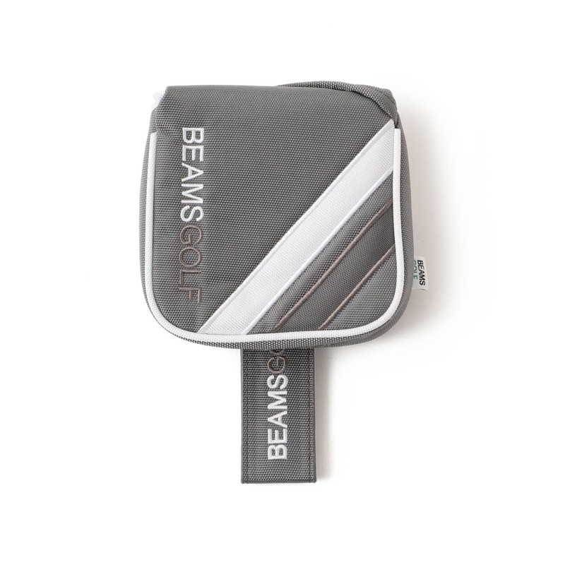 Beams Golf Double Line Putter Cover (Mallet), gray