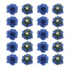 QUARKZMAN Pack of 20 Rose Hair Clips Flower 4 Inch