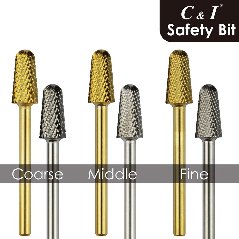 Safety Bit Carbide Nail Drill Electric Manicure Nail Drill for