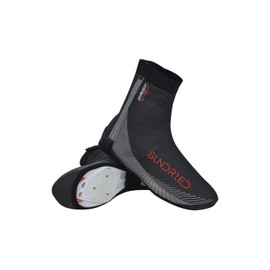 Sundried Cycling Overshoes Best For Winter Summer Water Resistant Overshoes Road Bike MTB Mountain Bike Cycling Accessories (Black, XXL)
