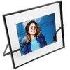 AhaGo Black Floating Frame (8"x10",Horizontal), For Picture Sizes (7x9, 6x8,