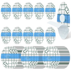 Kingdder 120 Pieces Ear Covers for Shower Plugs Waterproof Protector Newborn Sticker Disposable Cotton Ball Baby Shower Cap Ear Protection for Kid Showering Surfing Snorkeling Other Water Sport(Blue)