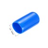 sourcing map 20pcs Rubber End Caps 10mm(3/8") ID Vinyl PVC