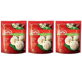 MTR Rava Idli 500g (Pack of 3) – Breakfast Mix – Tasty and Healthy – Easy to Prepare – Traditional Breakfast