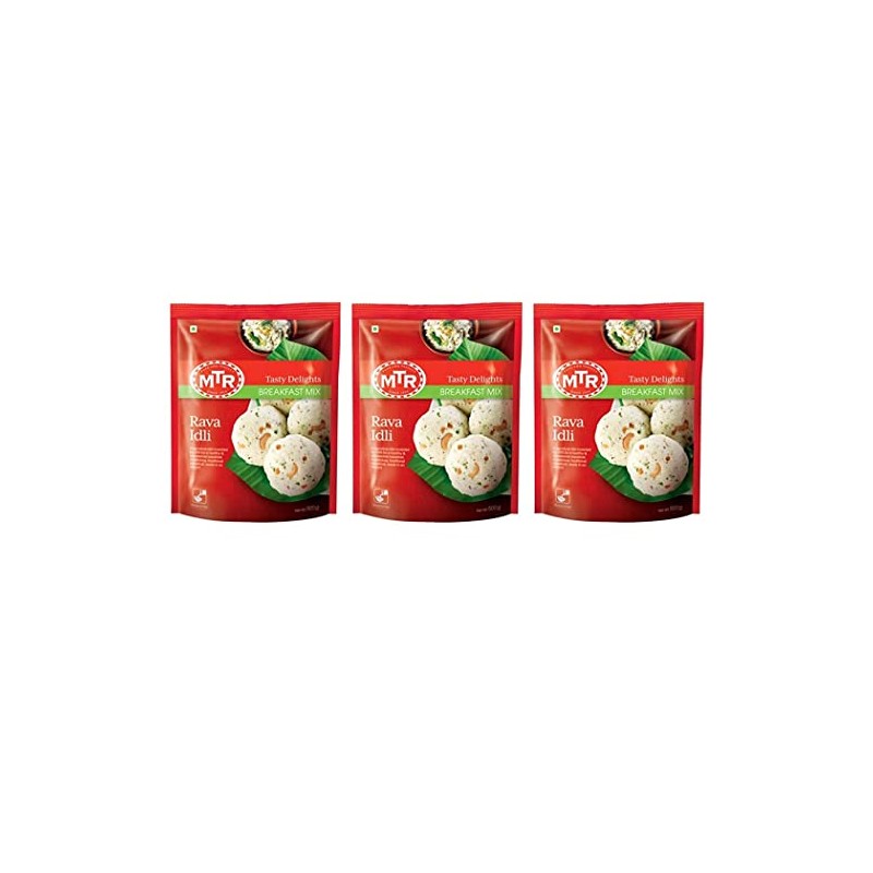 MTR Rava Idli 500g (Pack of 3) – Breakfast Mix