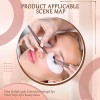200 Pares Parches Empaque Hidrogel Para Ojos Pestañas Mink Verde