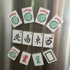 Mahjong/Mah Jongg Fridge Magnet, Whiteboard Magnet, Mahjong Gift- Game Night