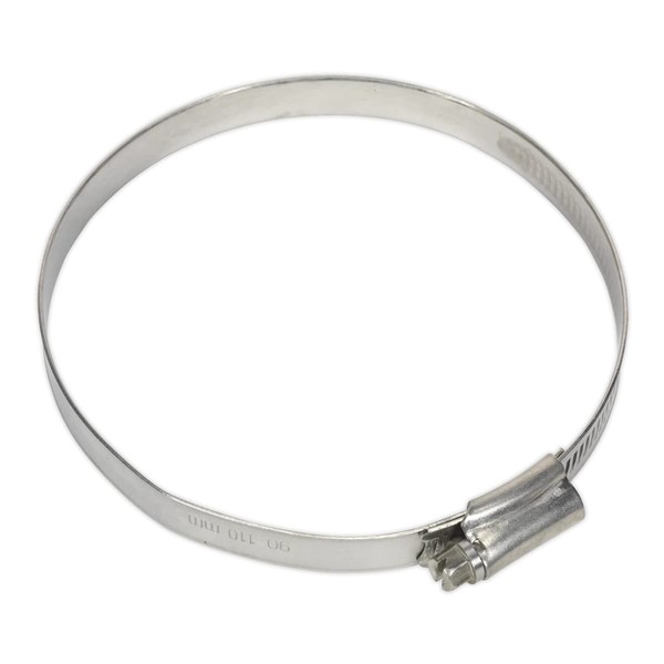 Sealey SHCSS4X Hose Clip Stainless Steel Ø90-110mm Pack of 5