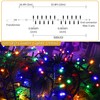 AWQ 500 LED 49 FT Christmas Cluster Lights, Multi &