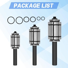 3 PCS Exhaust Pipe Expander Set, 1-1/8" to 3-1/2" Tail Pipe Expander Tool Set, Muffler Pipe Expander Set Compatible with Most Vehicles and Trucks, Automotive Tool Kit for Tail Pipe Tube