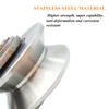 Stainless Steel V Groove Wheel Heavy Duty Caster Rigid Track