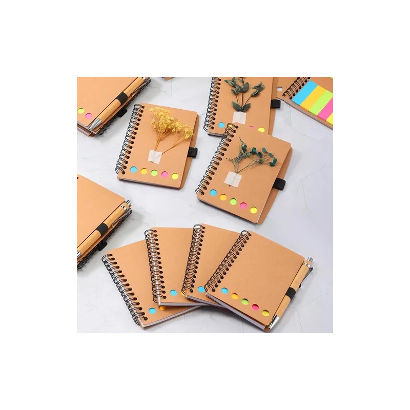 10pcs Libreta Mini 60 Páginas Con Notas Adheribles Esquela