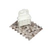 240 pcs, Dollhouse Flooring, 1:12 Scale Doll House Hexagonal Tiles,