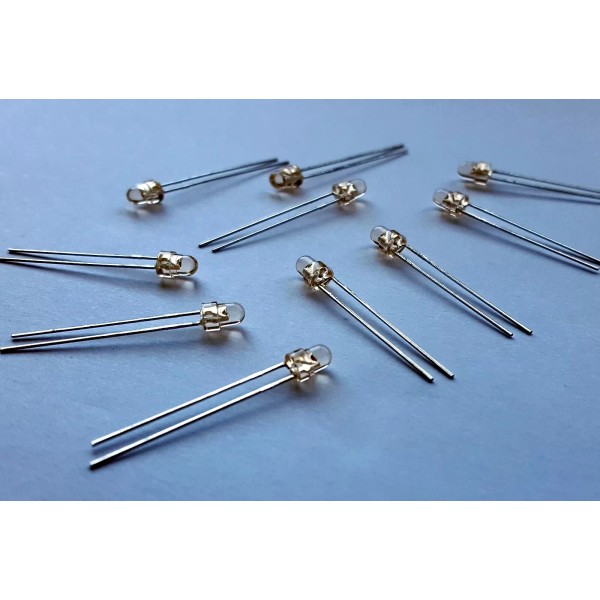Agilent 200-LOT Agilent HLMF-KL06 T-1 (3mm) Clear Lens Tinted Dome,