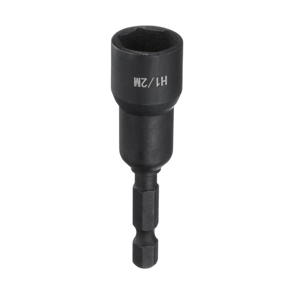 HARFINGTON Magnetic Nut Driver 1/2" x 1/4" Quick Change Hex