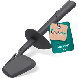 Chef-Mix Spatula Plastic Replacement for Vоrwerk Thermоmix Spatula TM6 TM5 TM31 - Dough Scraper Food Safe Thermоmix Accessories TM5 & Spatula Thermоmix TM6 - Thermоmix Spatula TM5 & Thermоmix