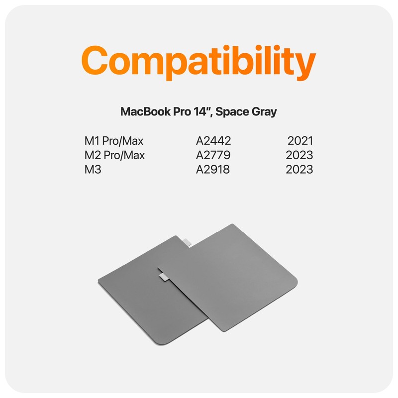 UPPERCASE Premium Palm Rest Protector Skin Cover Set Compatible with