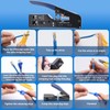 RJ45 Crimping Tool Network Connector Set, Network Tool Set, with