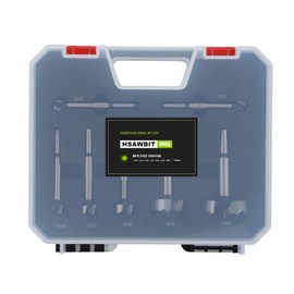 HSAWBIT Forstner Drill Bits for Wood, 7PCS Wood Drill Bit Set (12,13,14,18,23,35,50mm) Hole Cutter Woodworking Hinge Hole Saw