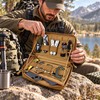 Military Tactical First Aid Kit Bag – MOLLE-Style Emergency EDC