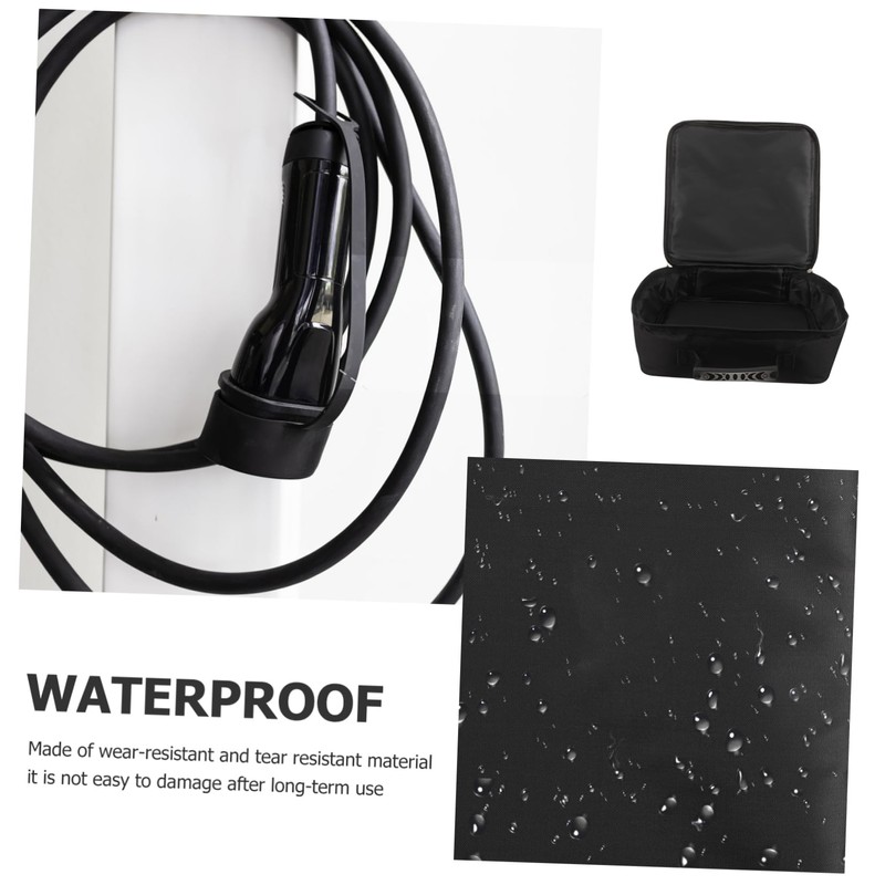 SEWOART Ev Charging Cable Storage Bag Durable Cable Organizer Pouch