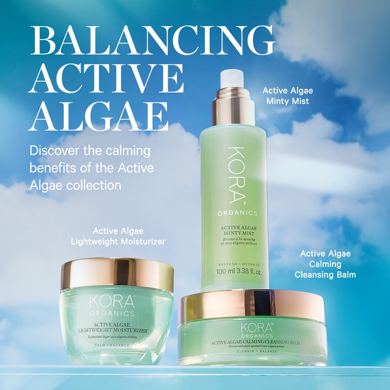 KORA Organics Active Algae Calming Cleansing Balm 100g