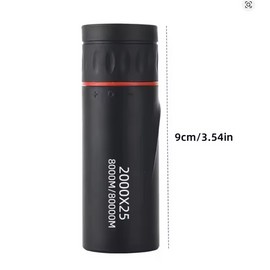 Compact HD Monocular Telescope for Bird Watching – Portable Handheld Viewing Scope for Camping, Hiking & Outdoor Adventures