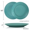 Wrova Wheat Straw Dinner Plates 10 Inch Unbreakable Set of
