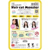 FEATER Haircut Monster Easy Hair Cutting Brush, Normal, Green, 1