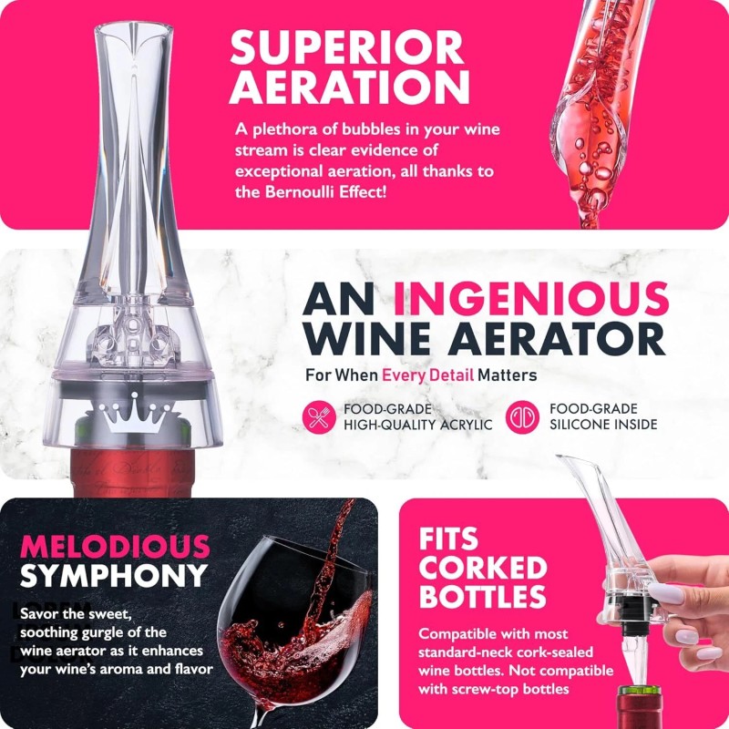 Generic Wine Aerator Pourer Spout 2025 � Professional Wine Aerator