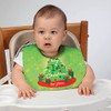 HOLIDAY PEAK Custom Baby's First Christmas Bib, 100% Polyester Ultra