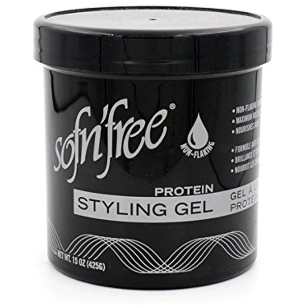 Sof'n Free Protein Style Gel Clear16 oz :6042