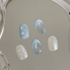 [Handmade Nail Tips] Pearl Sky Dot Nail Tips - Coffin