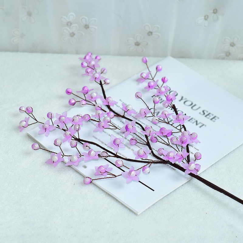 1 Piece Plastic Artificial Flower Decorative Handicrafts and Ornaments, Acrylic