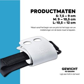 Matchu Sports | Cross Training Grips | Fitness Gloves | Pull-Up Grips | Prevents Blisters and Calluses | Training Gloves | Size S, M and L | 100% Leather (M)