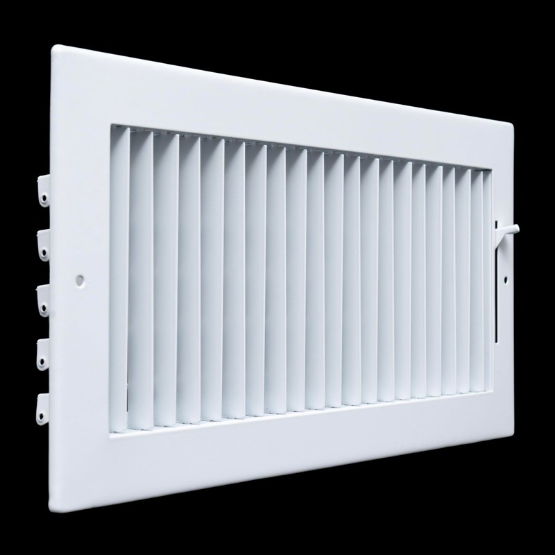 Fits 14x6 Duct Opening Steel Adjustable Air Supply Grille by