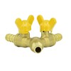 Refuuch 3 Way Shut Off Valve, 3/8" Hose Barb 2