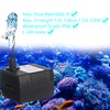 Fountain Pump, Mini Submersible 4W Fountain Circulation Hydroponics Pump for